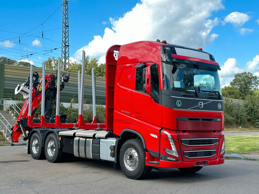 Camión forestal, Camión grúa nuevo Volvo FH 540 6x4 LogLift EPSILON: foto 11