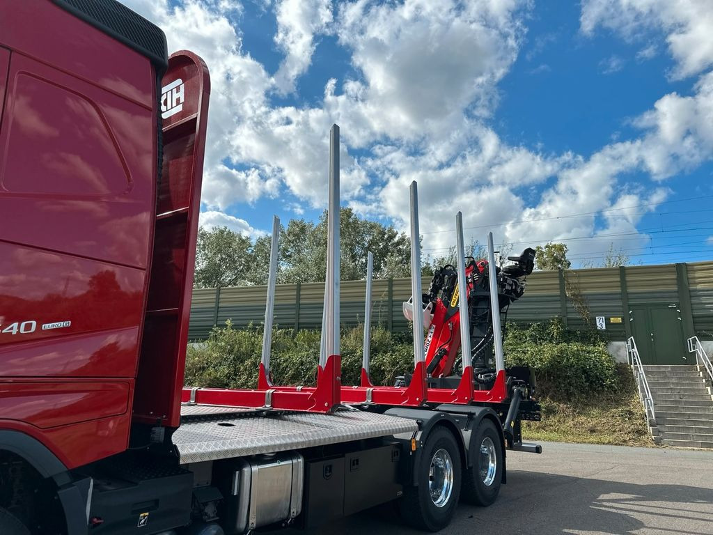 Camión forestal, Camión grúa nuevo Volvo FH 540 6x4 LogLift EPSILON: foto 19