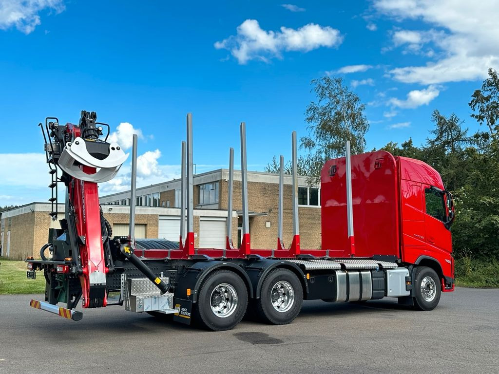 Camión forestal, Camión grúa nuevo Volvo FH 540 6x4 LogLift EPSILON: foto 9