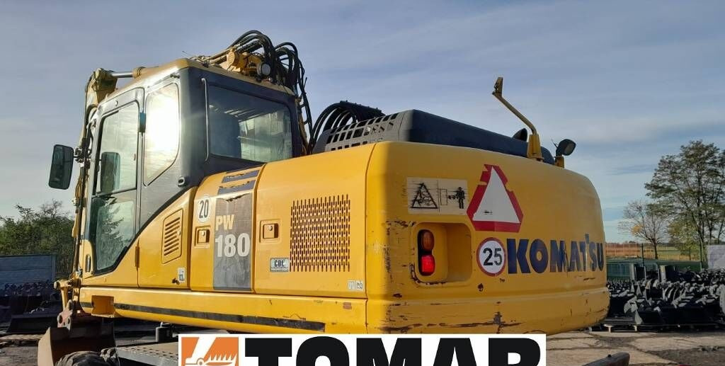 Excavadora de ruedas Komatsu PW 180-7: foto 7