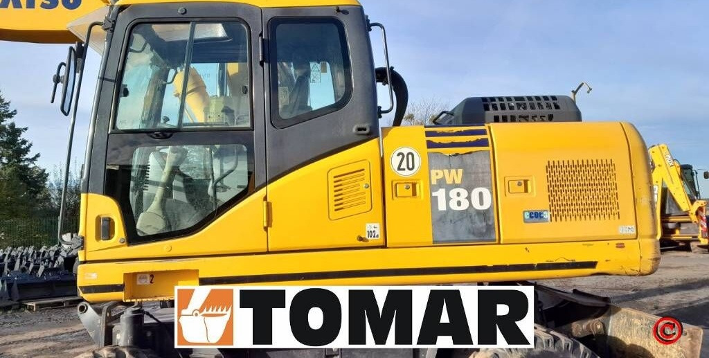 Excavadora de ruedas Komatsu PW 180-7: foto 6