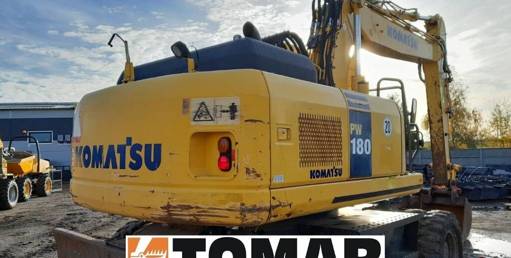 Excavadora de ruedas Komatsu PW 180-7: foto 9