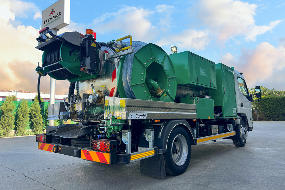 Limpieza de alcantarillado para transporte de bebidas nuevo EFEMMAK S-Combi Combined Sewer Jetting And Vacuum Vehicle: foto 6