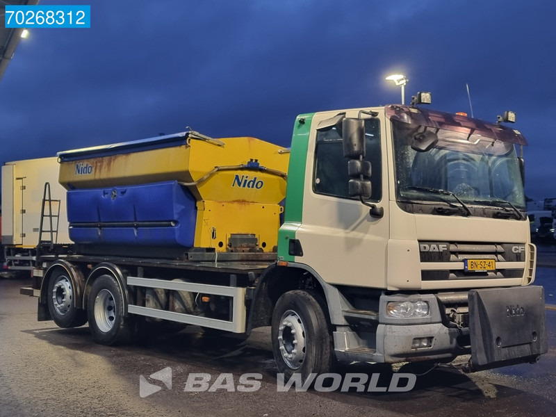 Camión caja abierta DAF CF75.250 6X2 NL-Truck Nido sand-salt spreader Lift+Lenkachse Euro 3: foto 8