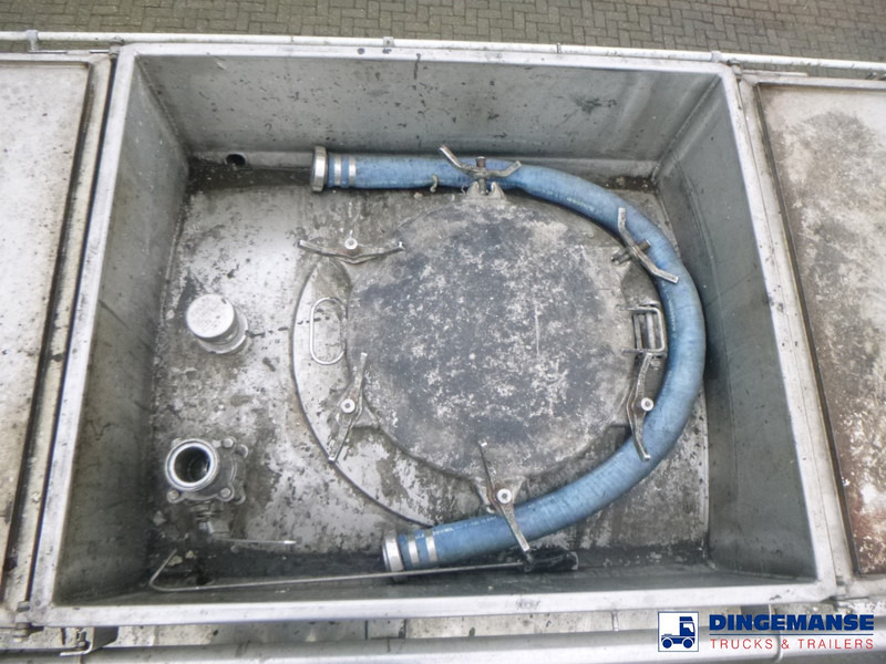 Semirremolque cisterna Van Hool Chemical tank inox 30 m3 / 3 comp: foto 15