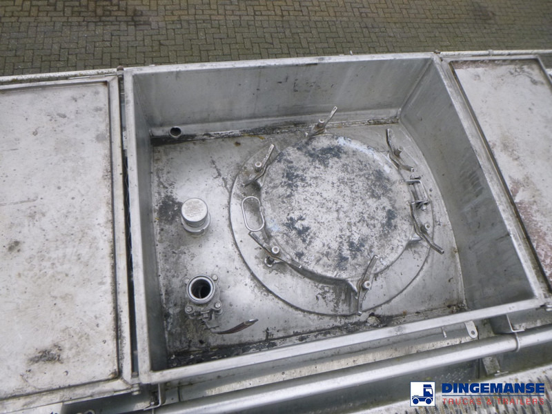 Semirremolque cisterna Van Hool Chemical tank inox 30 m3 / 3 comp: foto 10