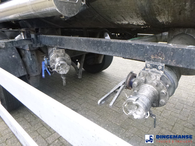 Semirremolque cisterna Van Hool Chemical tank inox 30 m3 / 3 comp: foto 7