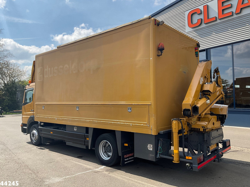 Camión caja cerrada, Camión grúa Mercedes-Benz Atego 1317 Mobiele werkplaats + ROM zuigtank: foto 7