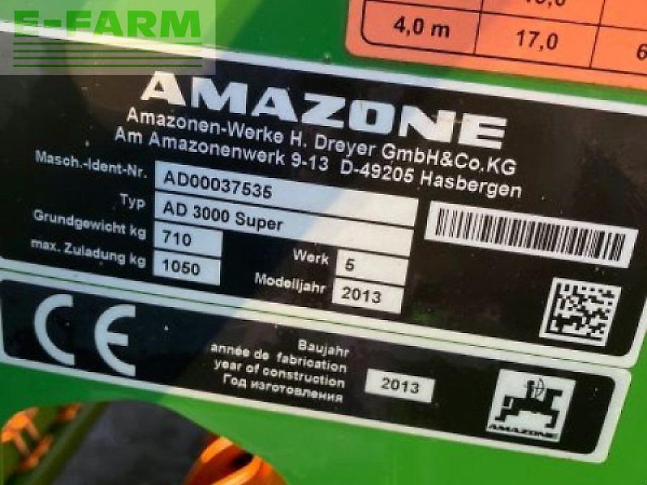 Sembradora Amazone ad3000/ke3000 special: foto 12