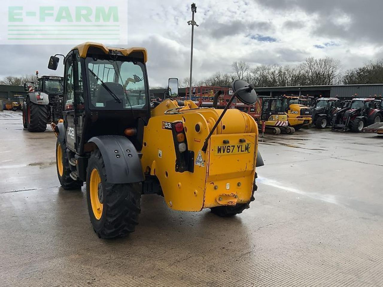 Manipulador telescópico JCB 535-125 hi viz telehandler (st22436): foto 6