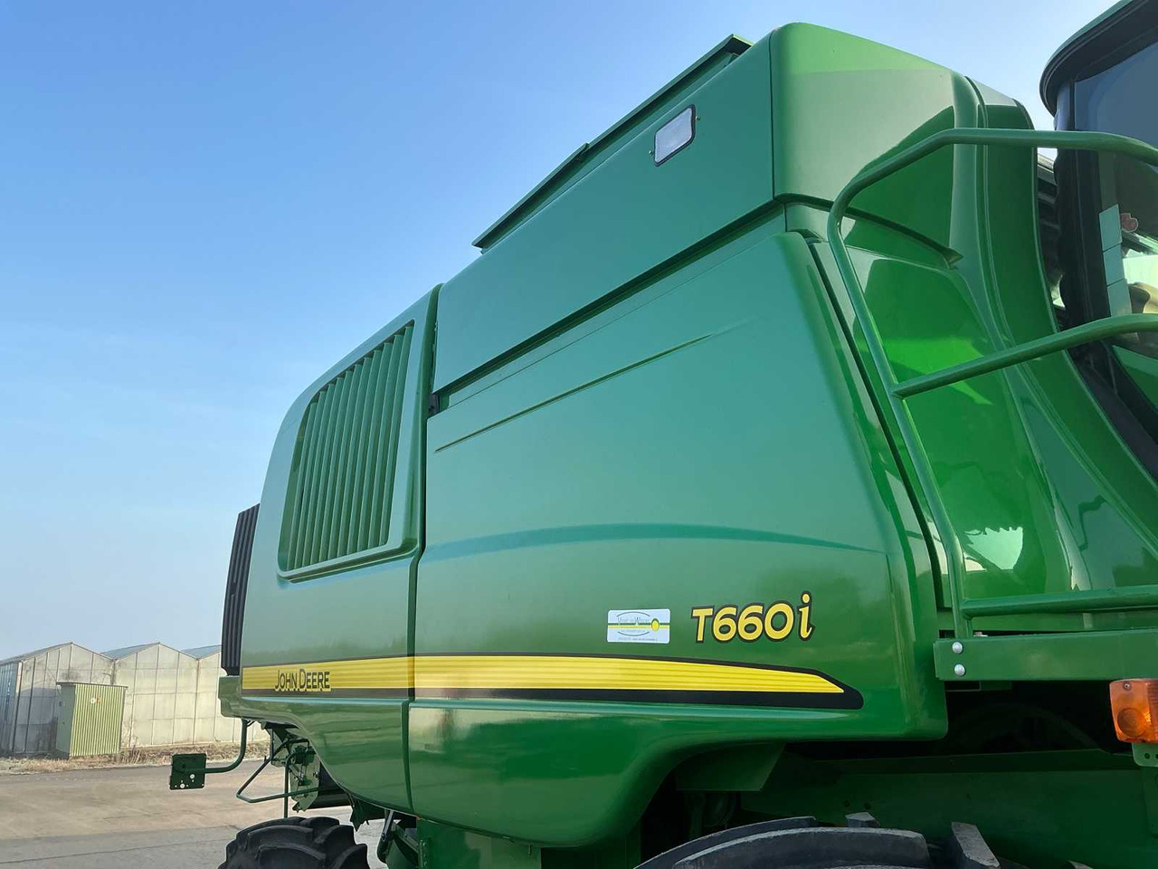 Cosechadora de granos John deere T660i: foto 9