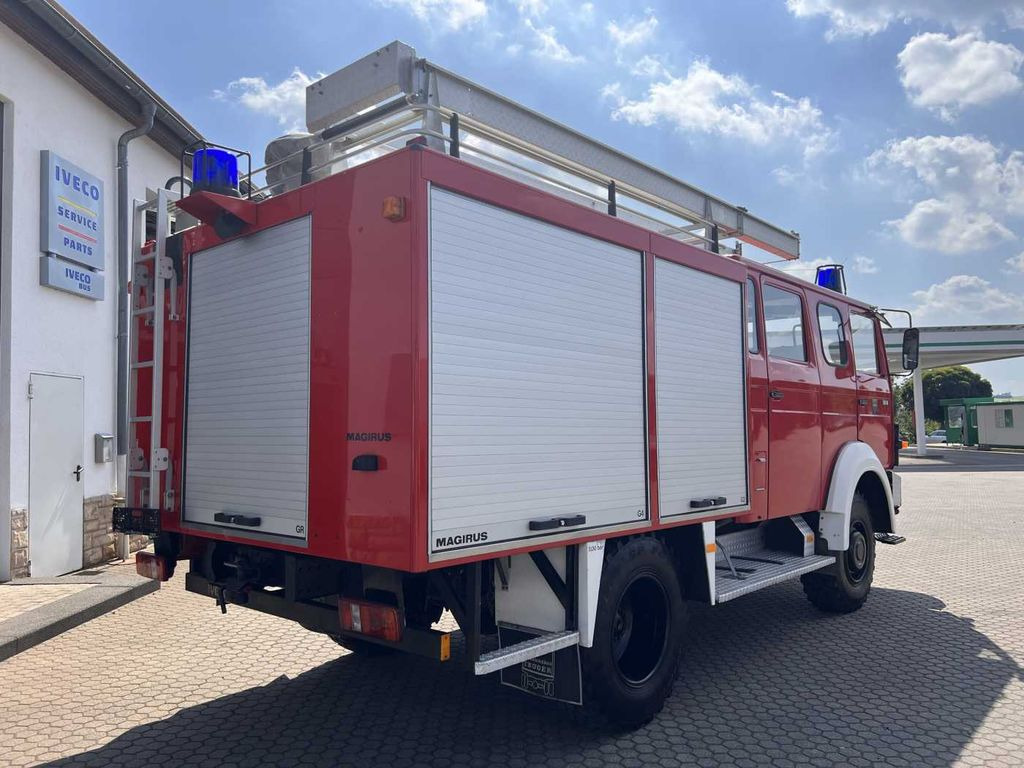 Camión de bomberos Iveco 90-16 AW 4x4 LF8 Feuerwehr Standheizung 9 Sitze: foto 9