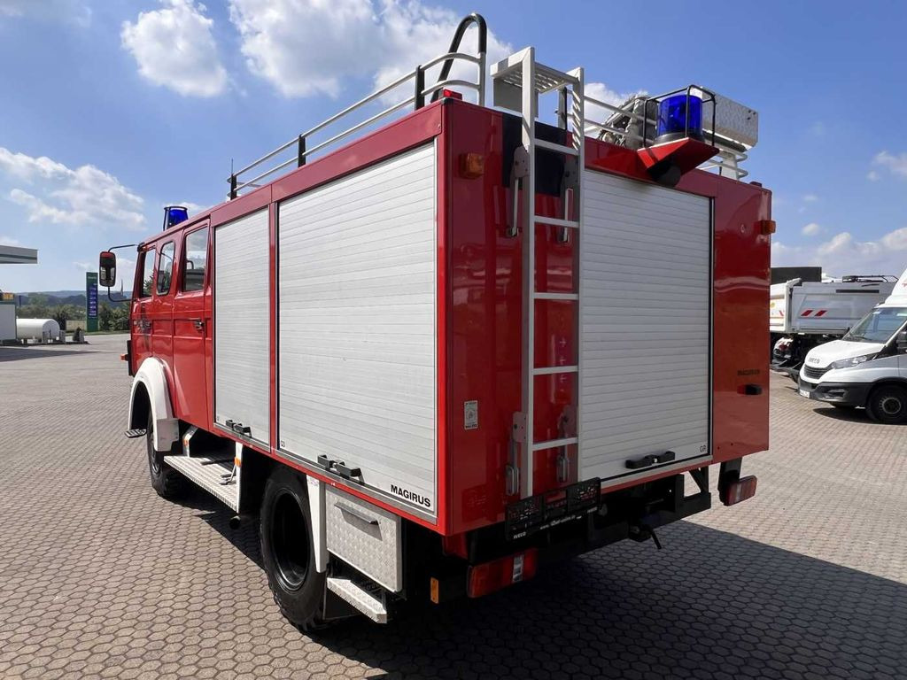 Camión de bomberos Iveco 90-16 AW 4x4 LF8 Feuerwehr Standheizung 9 Sitze: foto 11