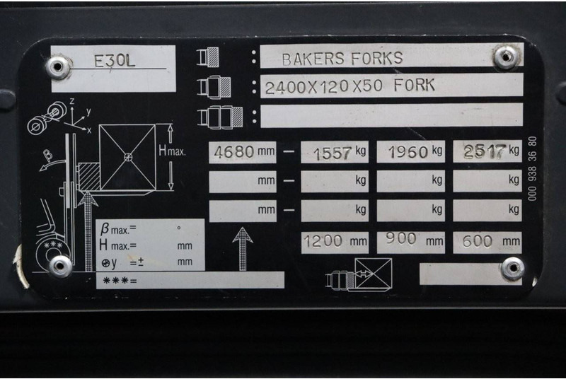 Carretilla elevadora eléctrica Linde E30L: foto 16